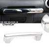 For Jeep Wrangler JK 2007-2010 Chrome Co-pilot Dashboard Grab Handle Cover Trim