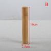 4 Size Bamboo Tube Tea Box Airtight Small Container Spices Storage Jar With Lid