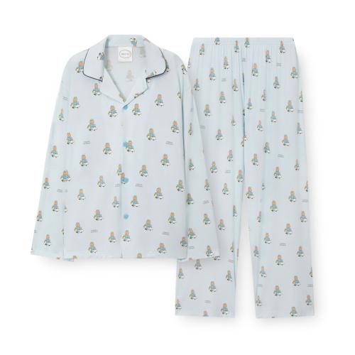 

[ORCITE] Мужской комплект пижамы с длинным рукавом Louie H010 [Отправка из Кореи] 100% Оригинал L