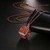 Neue Aromatherapie Ätherisches Öl Diffusor Halskette Schmuck Quadratisch Hohl Parfüm Medaillon 16MM Musik Kugel Damen Anhänger Zubehör