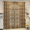 1 stuks Elegante Gouden Jacquard Raamgordijn voor Woonkamer, Slaapkamer en Balkon - Perfecte Huisdecoratie