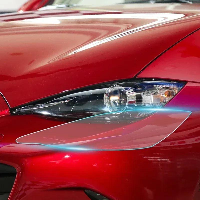 PPF Kit Clear Rearview Mirror Anti Scratch Transparent Protection Film For Mazda MX 5 2016- Car Headlight Film Accessories