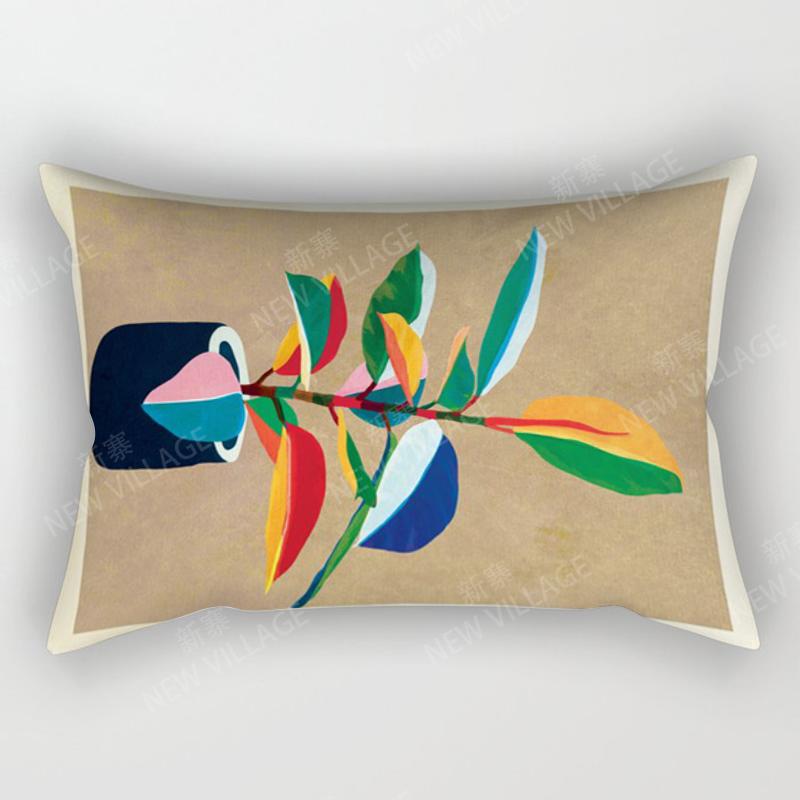 Nordic Fall Home Decor 30*50 Throw Pillow Cover Sofa Modern Abstract Geometric Boho Living Room Cushion Cover 50x70 30x50 40x60