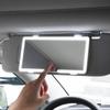 LED Car Sun Visor Makeup Mirror with Three-Speed Dimming