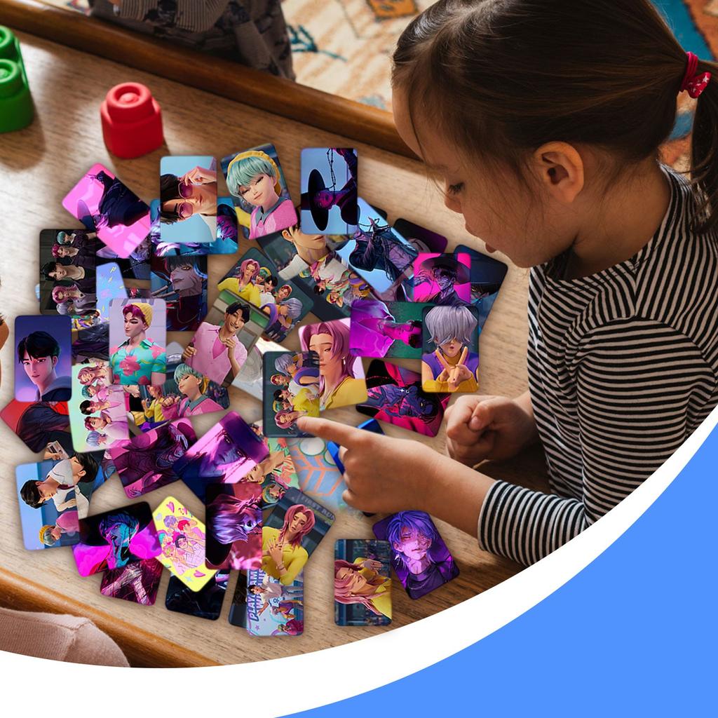 92pcs Small Card  Witch Hunting Girl Group  Group Collection Photo Card  Sticker LOMO Card