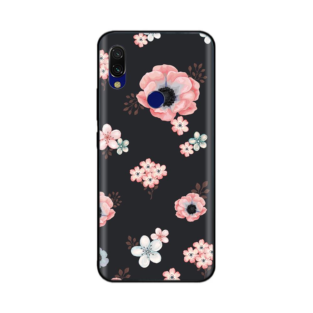 For Xiaomi Redmi 7 Case Redmi7 Black Silicon Bumper Soft Tpu Phone Case Cover For Xiaomi Redmi Note 7 Pro Note7 Case Funda Coque