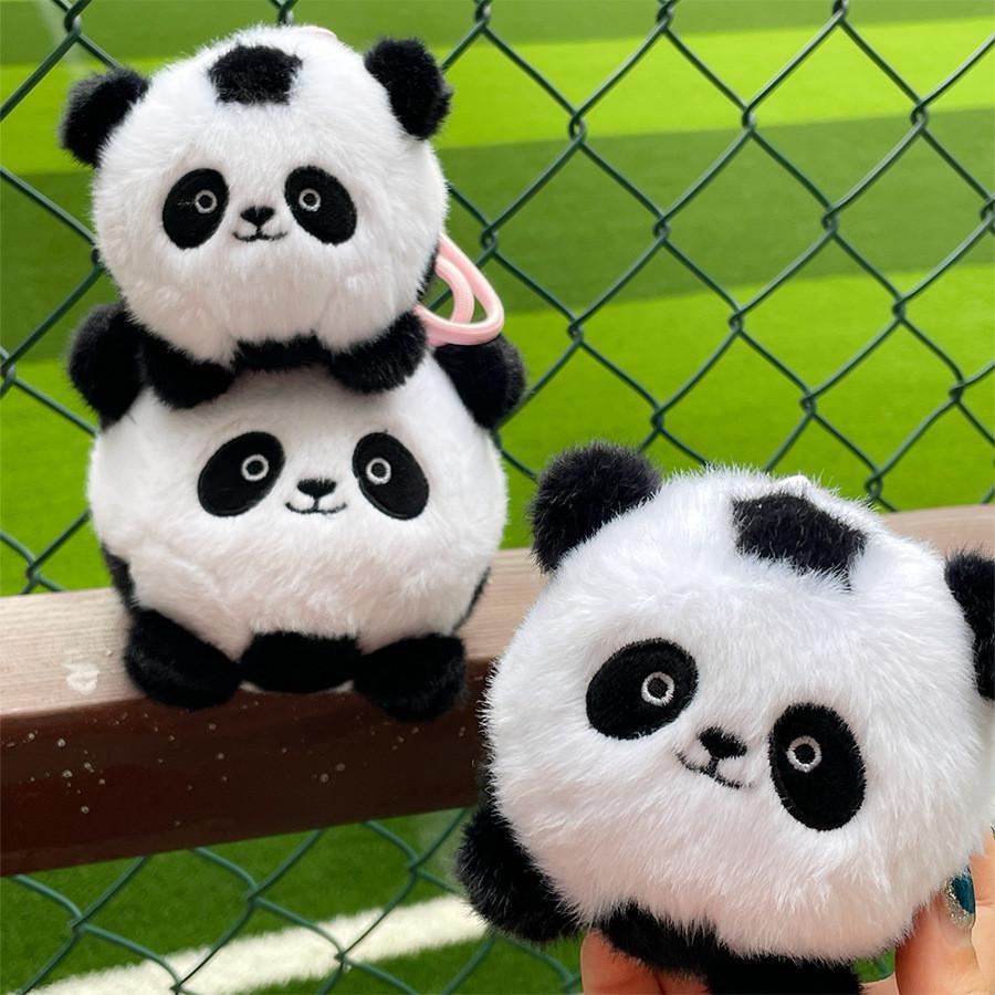 Football Panda Plush Keychain Toy For Kids And Teens Perfect For Bags And Car Decor