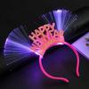 Happy New Year Electric Light Up Glowing Hair Band Toys Party Christmas Gifts Kids Hair Band
