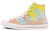 Chuck Taylor All Star Comfortable High Top Canvas Shoes Blue Pink Yellow Patchwork Teenagers 667575F