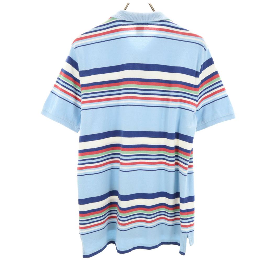 Polo by Ralph Lauren Border Pattern Short sleeve Polo shirt Kanoko fabric Kid's Used