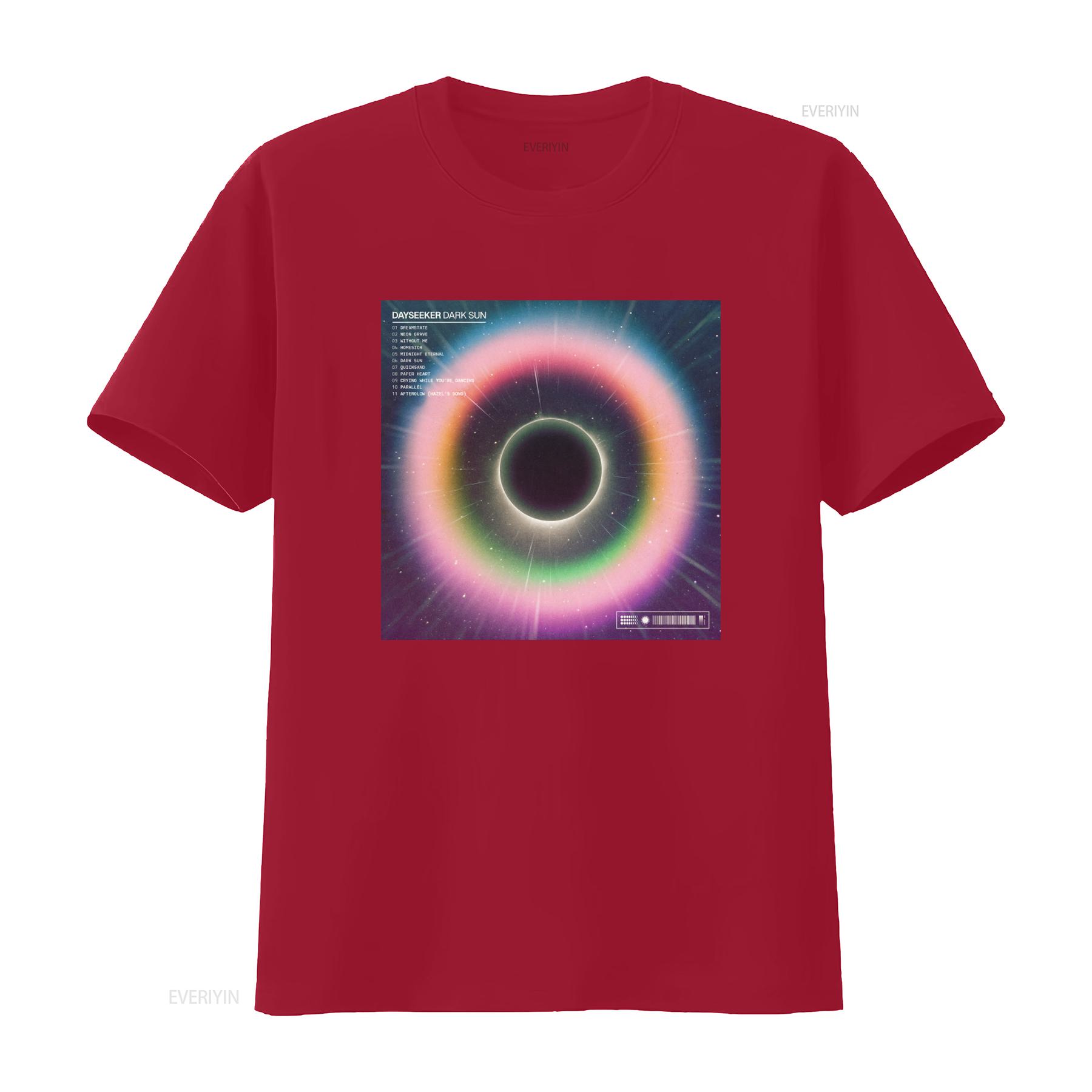 Limited NWT Dayseeker Dark Sun American Post hardcore Punk Band T Shirt S 4XL with Stunning Solar Eclipse Design vintage S