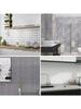 20/10Pcs Self-adhesive Marble Tiles Sticker Waterproof 30cmx60cm Tiles Floor Stickers PVC Tile Kitchen Bathroom Wall Sticker