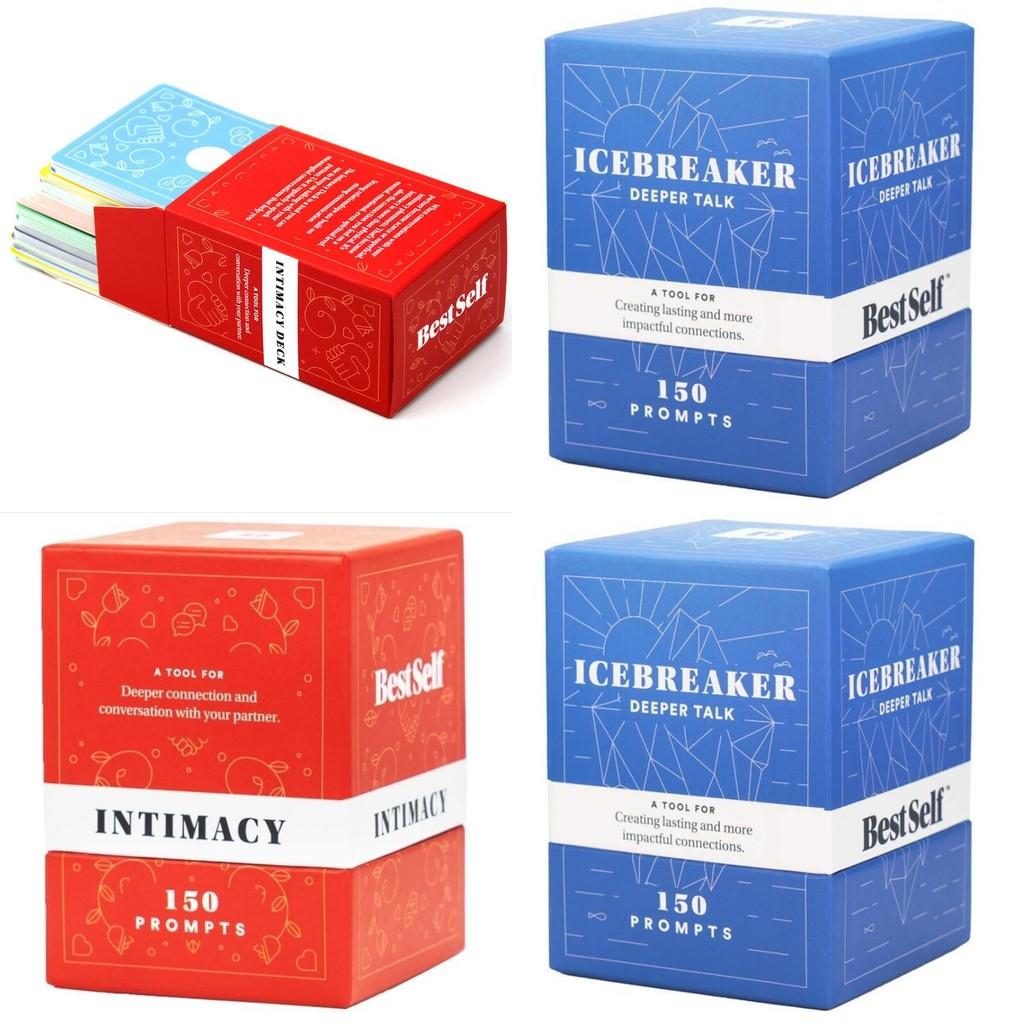 Beleben Sie Ihre Beziehung mit dem Bestself Intimacy Deck 150-Karten-Brettspiel