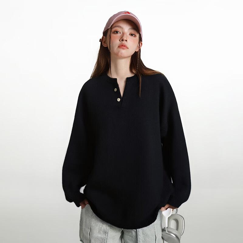 TOM ADAM V-Ausschnitt Strickpullover