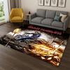 3D I-Iron Maiden Metal Band Carpet Rug for Bedroom Living Room Sofa Playroom Doormat Home Decor,Kid Game Area Rug Non-slip Gift