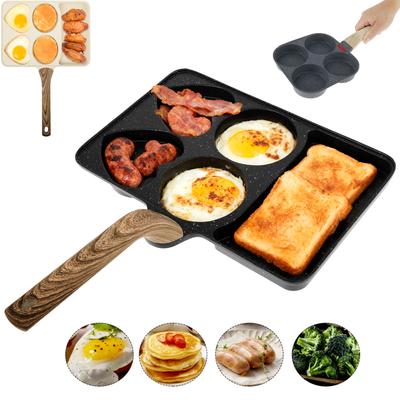 Eierpfanne Antihaft Pfannkuchenpfannen Frühstückspfanne Kochgeschirr Pfannkuchenpfanne Eierpfanne Geeignet für Eier, Pfannkuchen, Plett, Crêpes