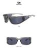 Y2K Windproof Sport Sunglasses: Influencer Style for Cycling with Narrow Frame