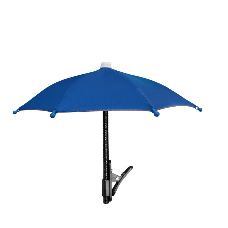 1Pc Metal Hose Can Bending Cell Phone Umbrella Holder With Clip For Sun Shade Cell Phone Sun Protection Shelter From Rain
