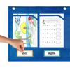 Storage Pocket Chart, Wall Storage Pocket Chart for Children Drawings,