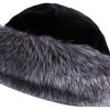 Plüschkrempe, warme Fischermütze, solide, verdickte Kunstpelzmütze aus weichem Nerzfell