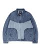 Critic Wormhole Logo Two Tone Jacket Medium Indigo