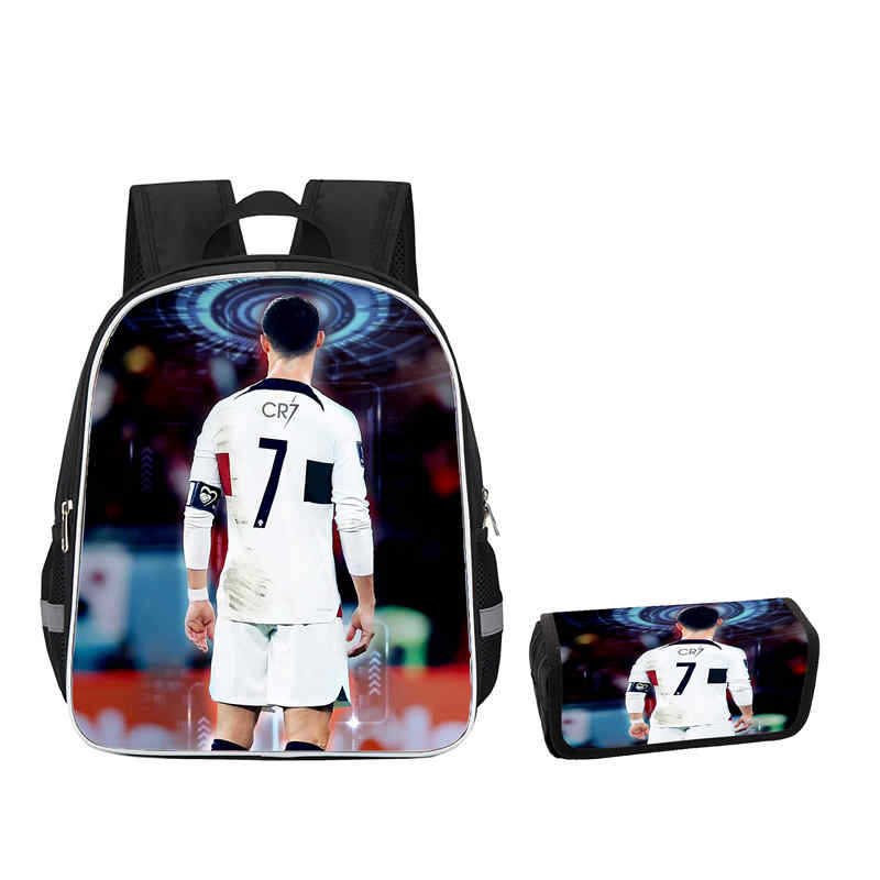 Zaino Circondato da Stelle dello Sport Borsa da Scuola da Uomo e da Donna Astuccio a Flip Casual