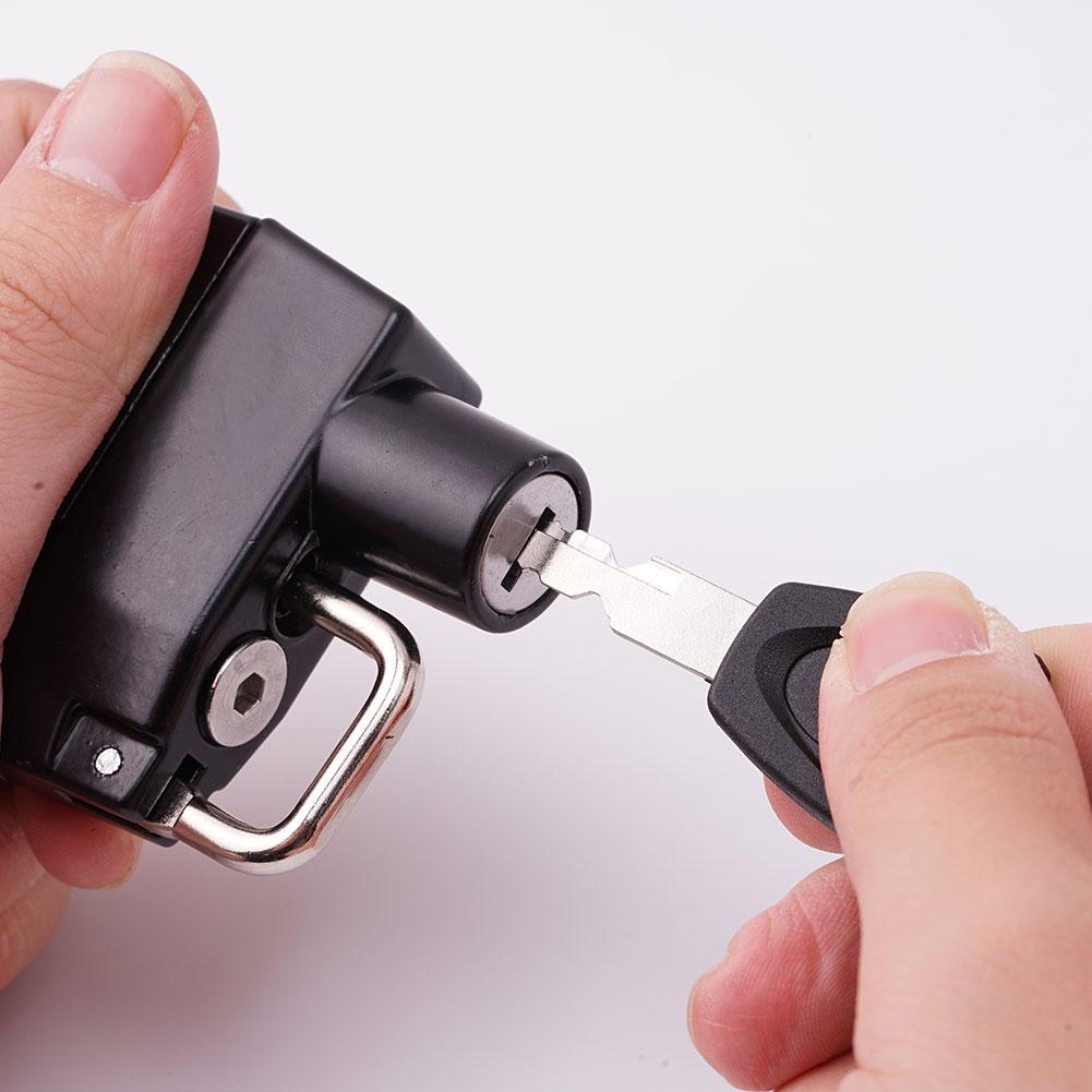 Motorcycle Helmet Lock Waterproof Portable Anti-theft Security Safety Lock For Motorcycle Handlebar Locking I1X1