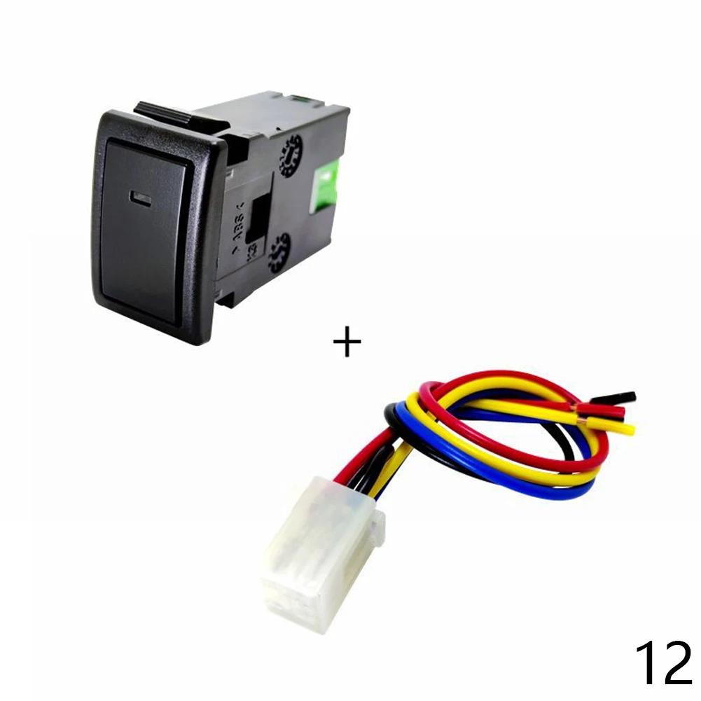 

Автомобильный блок питания Электронный багажник P Радар Передний задний противотуманный фонарь Аудио вентилятор Автоматический свет DRL Кнопка включения светодиода питания для Suzuki Jimny