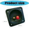 2 Way Terminals Cup Connectors for Speaker Box Subwoofer Banana Terminals Square Screw Type Black Color Speaker