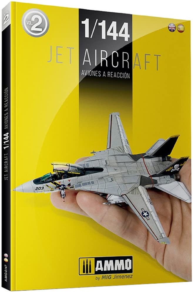 

АММО Мига Хименеса Фото реактивного самолета АММО масштаб 1/144 книга/книга AMO-6147