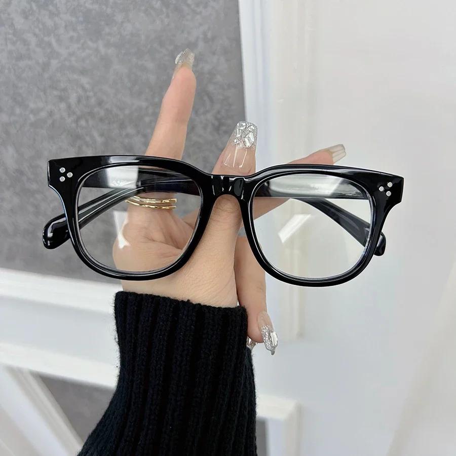 Fashion Stylish Square Eyeglasses Frames Women Men Transparent Clear Brand Designer Optical Cute Frame