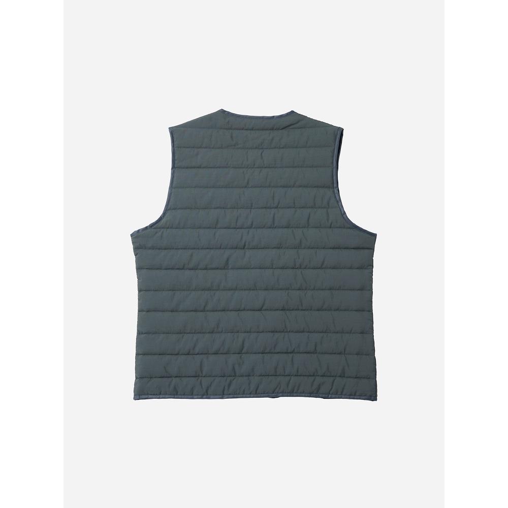 Daiso [coMMon] NyLon Padded Vest M L xL Khaki Gray