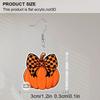 2D Flat Fall Thanksgiving Earrings Bow Pumpkin Dangle Earrings Women's Holiday Charm Jewelry