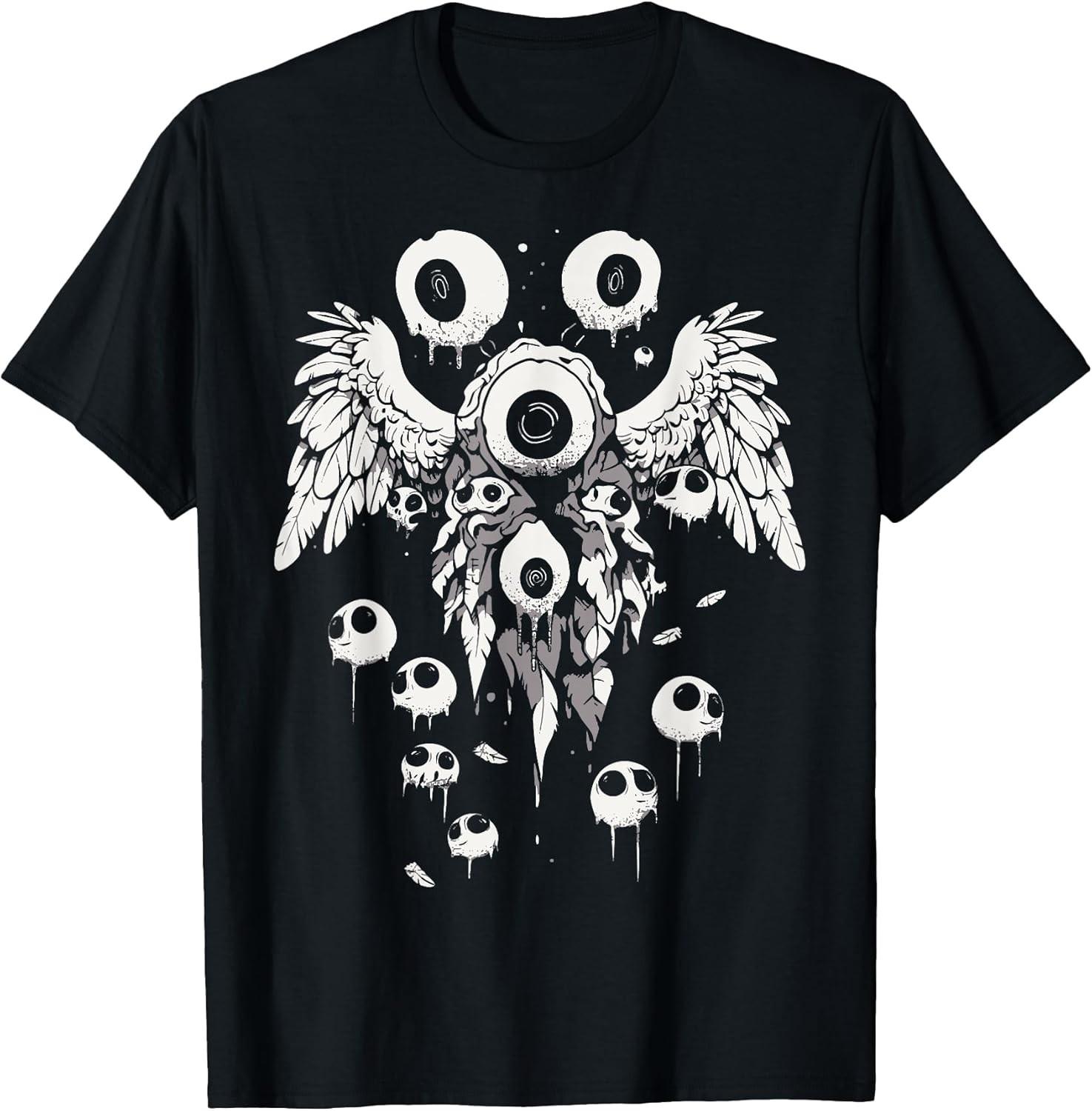 BEST! Weirdcore Grunge Punk Emo Creepy Harajuku Tee Size S-3XL XXXL