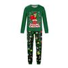 Parent-Child Matching Christmas Print Loungewear Set, Family Holiday Home Outfit for Christmas