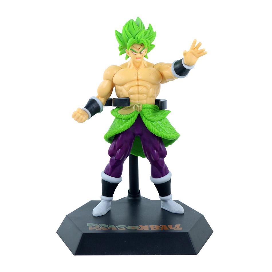 Anime Z Super Saiyan Son Goku Broly Vegeta Anime Action Figurine Model Christmas Gifts Collectible Figurines For Kids