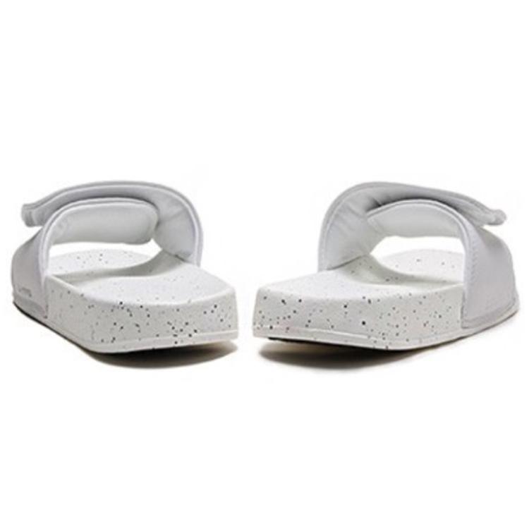 Li Ning Hot Slide Slippers Women's White Black AGAM014-1