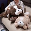 Soft Lying Dog Doll Plush Toy Puppy Dog Edge Herding Dog Doll Girl Soothing Rag Doll