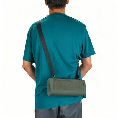 Portable Silicone Case Carrying Storage Bag with Shoulder Straps for ULT Field 3 Speakers for Travel Home Office