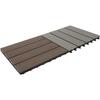 Custom WPC Outdoor Balcony & Garden Flooring Tiles