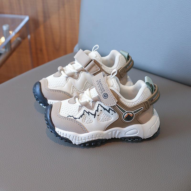 Fashion Girls' Shoes Spring New Kids Sports Shoe Soft Soled Girls Casual Shoes Anti Slip Boys' Shoes Simple Child Casual Shoe