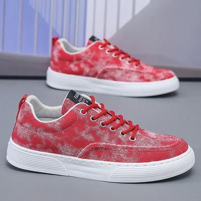 New Men's Comfortable Outdoor Sports Shoes Summer Mesh Shoes Breathable Summer Canvas Board Shoes Cloth Shoes Casual Shoes