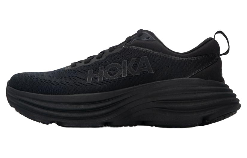 HOKA ONE ONE Bondi 8 Wide  Triple Black  Женская 1127954-BBLC 36