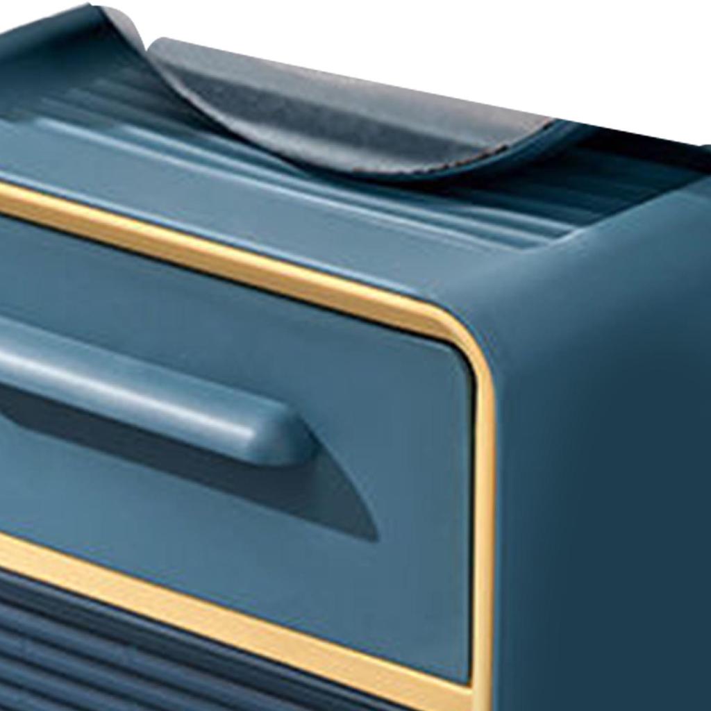 Toilettenpapier Aufbewahrungsbox Modern Schlichter Stil Doppelschichtig Stanzfrei Wandmontiert Taschentuchbox für Badezimmer