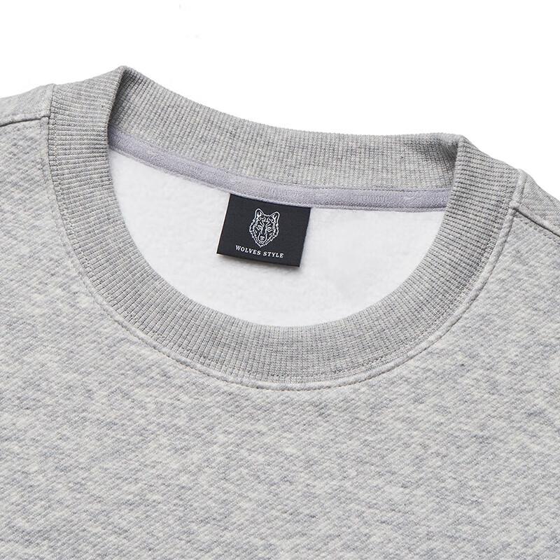 SEPTWOLVES Men's Winter Fleece Pullover Sweatshirt