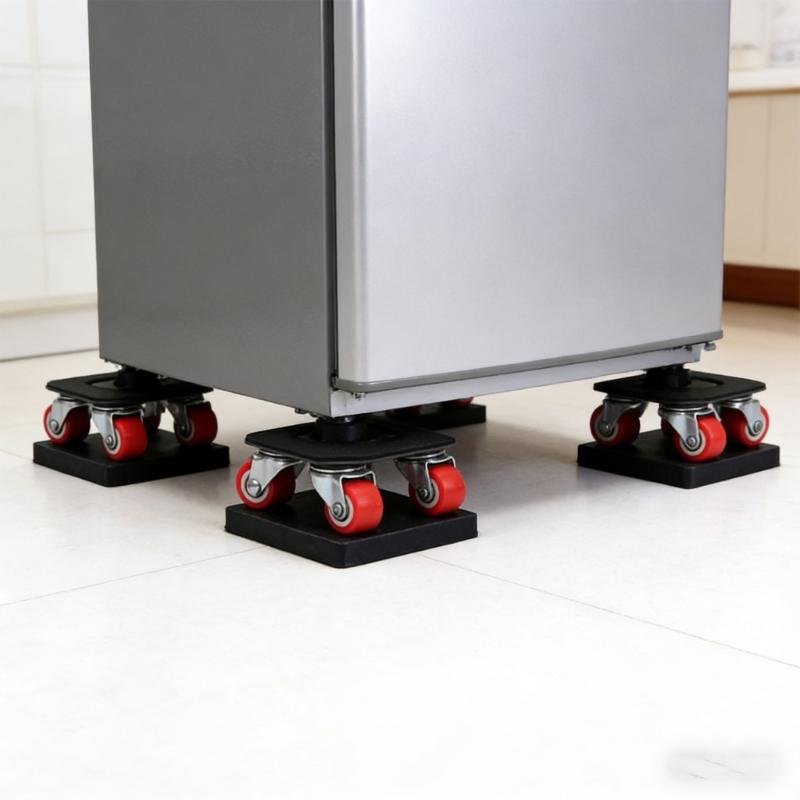 Multipurpose Furniture Mover 360 Degree Rotating Wheels Heavy Item Moving Tool Heavy Duty Dollys with Auxiliary Lifter