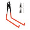 Bike Heavy Duty Steel Hanger Rack Organizer Tool Garage Storage Hooks Wall Mounted Holder