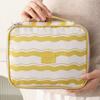 Large Capacity Striped Makeup Bag Waterproof Wash Bag Travel Cosmetic Pouch  Bathroom