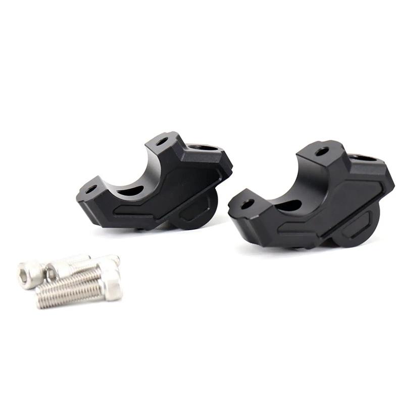Fits for Pan America 1250 RA1250 Motorcycle Handlebar Risers RA1250S Motorcycle Handlebar Riser Backward Adapters with Offset Al