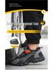 Men's Labor Protection Shoes - Anti-Smash, Anti-Puncture, Soft, Foldable, and Comfortable for Long Hours